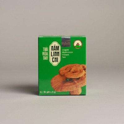 Trà Hòa Tan Linh Chi Hiền Nương Farm 50gr - Đặc Sản An Giang